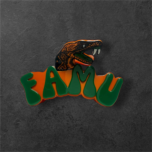 Large FAMU Claw Clip